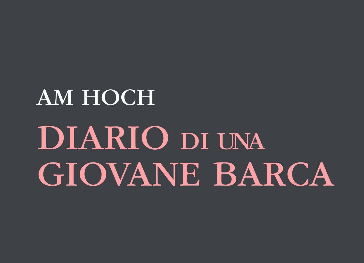 Sul “Diario di una giovane barca” di AM…