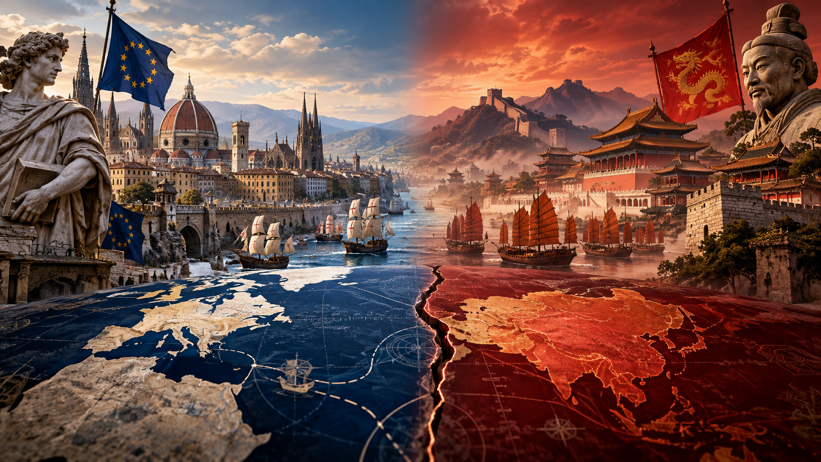 Come iniziò la “Grande Divergenza” tra Europa e Cina